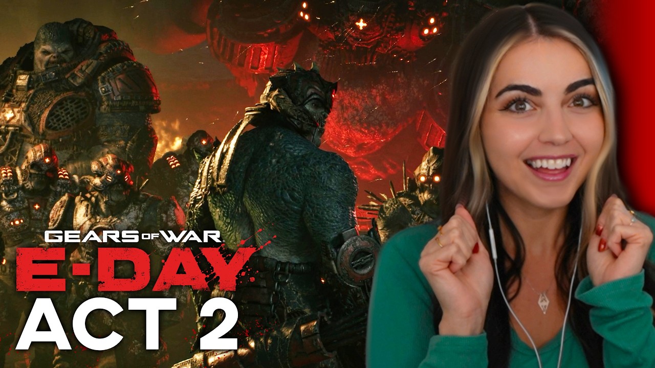 GEARS OF WAR E-Day Act 2 is CINEMA