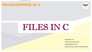Famous FILES in C #EST 102 Programming in C Net Worth
