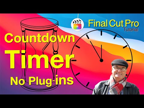 Countdown Timer without Plug-ins Final Cut Pro 10.6
