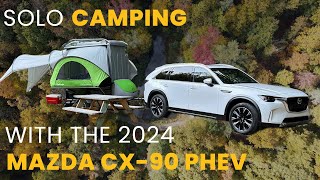 Vlog: Camping Experience Towing SylvanSport GO with 2024 Mazda CX90 PHEV