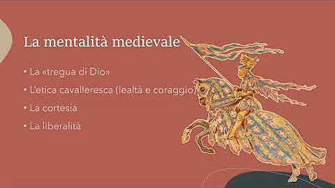 Qual è la visione del mondo per l'uomo medievale?
