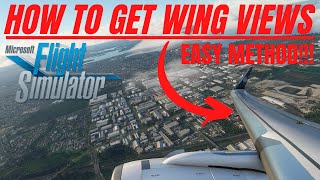 HOW TO SETUP "WING VIEWS" & "CUSTOM CAMERA VIEWS" IN MICROSOFT FLIGHT SIMULATOR 2020 EASY METHOD! screenshot 5