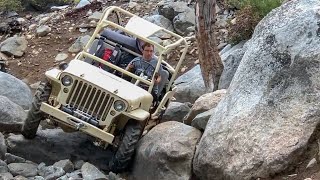 Submarine Jeep on the RUBICON TRAIL