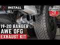 2019-2020 Ford Ranger AWE Tuning 0FG Dual Exit Cat-Back Exhaust Kit Install