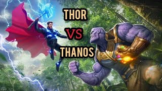 How Thor Beat Thanos 😱🤯😱 #marvel #avengers #mcu #marvel #viralvideo