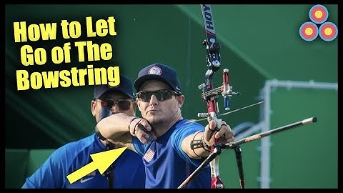 How to Let Go of the Bowstring | Archery Release Basics