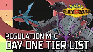 Regulation M-C DAY ONE TIER LIST for Pokemon Champions BSS