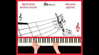 Biljana Krstić Repeated notes study