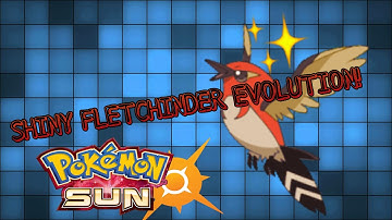 Shiny Fletchinder Evolution in Pokémon Sun and Moon!
