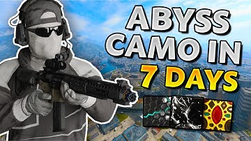 I unlocked the ABYSS CAMO on Black Ops 6 in 7 DAYS!