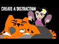 Create a distraction  mr hopps playhouse 2