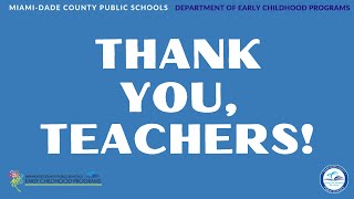 Thank You, Teachers! by Early Childhood Programs 227 views 3 years ago 1 minute, 4 seconds