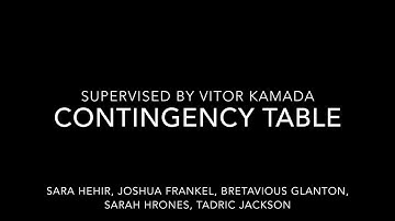 9 - Excel - Contingency Table Pivot Table