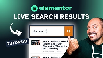 Elementor Live Search Results Tutorial 🔎 NEW FEATURE 🤩