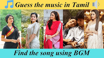 Guess the music in Tamil | Find the song using BGM 🎵 | Part 6 | Tamil songs | BGM | Riddle Ninja