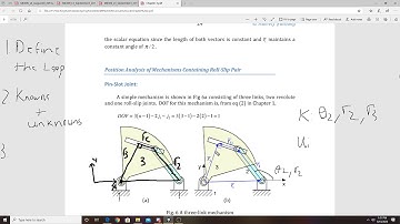 ME 309 Vector Loop Example 2