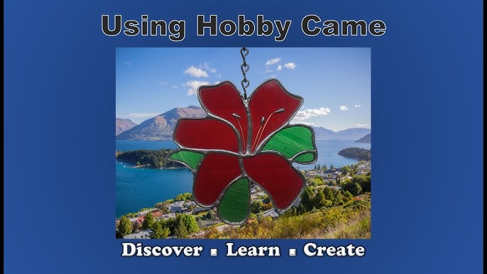 HOW TO - Attaching Lead Hobby Came to a Stained Glass Suncatcher 