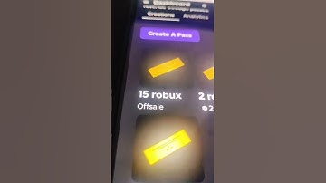 How to create a game pass in roblox on mobile #roblox #gamepass #robux #tutorial