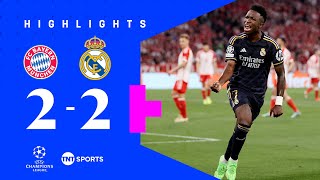 VINICIUS JR WITH A BRACE! 😍 | Bayern Munich 2-2 Real Madrid | Champions League Semi-Final Highlights