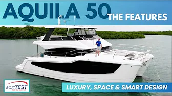 Aquila 50 Catamaran: Ultimate Interior & Features Tour – Luxury & Innovation Inside