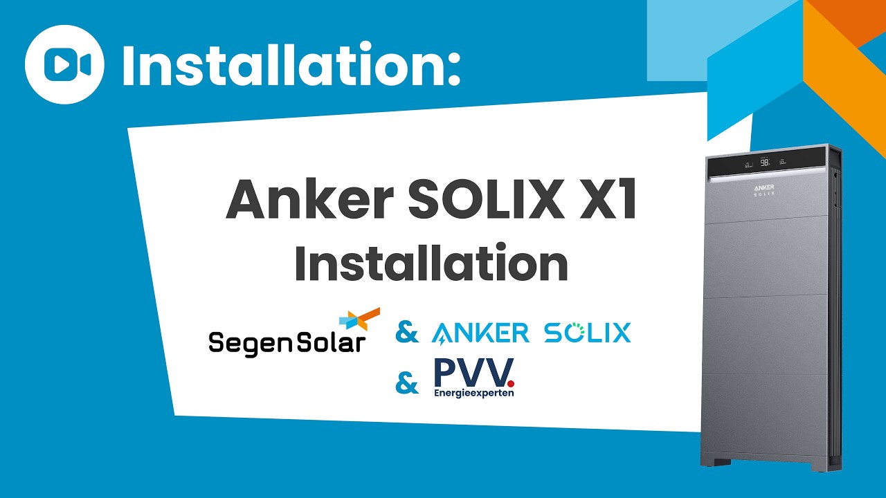 Anker SOLIX X1 Installation mit PV Völkel