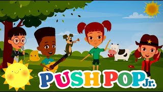 Dance Like Animals Push Pop Jr Kids Songs Learning Songs Nursery Rhymes