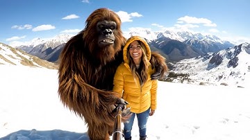 How To Create The Viral Bigfoot/Yeti/Alien/Monkey Vlogger|Free Veo3 Tutorial#bigfoot #aivlog #veo3