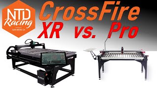 CrossFire XR vs Pro  Langmuir System's tables compared side by side.