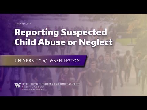 ვიდეო: რა არის ბავშვის უგულებელყოფა ვაშინგტონის შტატში?