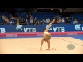 Yana KUDRYAVTSEVA (RUS) 2015 Rhythmic Worlds Stuttgart - Qualifications Clubs