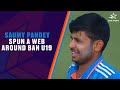 Ind u19 saumy pandey picked up 4 wickets against ban u19