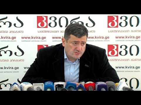 27.04.2016 ლაშა კილაძის პრესკონფერენცია - პორტალ \"კვირას\" პრესკლუბი