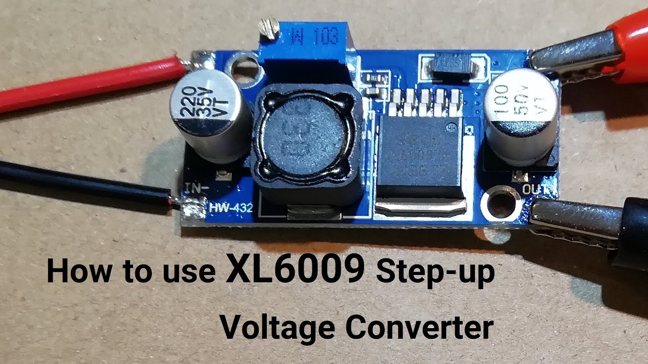 XL6009E1 Step-Up Adjustable DC-DC Switching Boost Converter