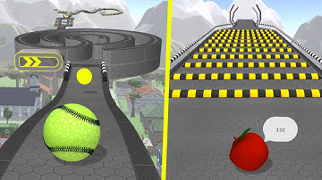 Rolling Ball Sky Escape Gameplay Speedrun All Levels 89-96