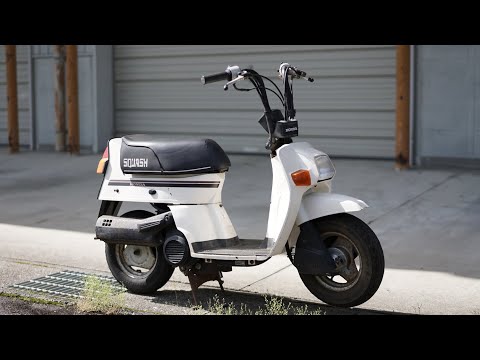 ホンダ スカッシュ AB11 始動動画 - YouTube