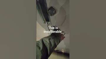 checking the locked door AGAIN. OCD struggles