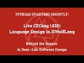 Live CEOing Ep 428: Language Design in Wolfram Language [Trees]