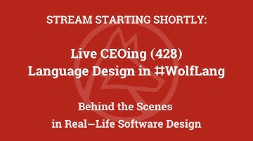 Live CEOing Ep 428: Language Design in Wolfram Language [Trees]