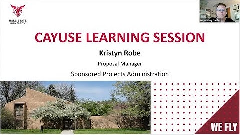 CAYUSE Learning Session