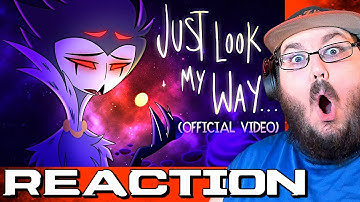 HELLUVA BOSS MUSIC VIDEO: JUST LOOK MY WAY -(OFFICIAL VIDEO) // #HelluvaBoss REACTION!!!
