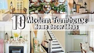 10  FARMHOUSE HOME DECOR DIY IDEAS | Farmhouse Home Decor DIY Ideas