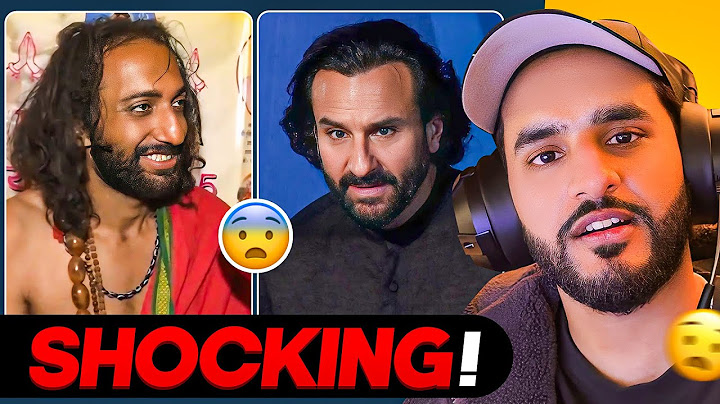 Saif gets attacked at his house & IIT passed baba😱