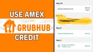 How To Use Amex Grubhub Credit (LATEST GUIDE)
