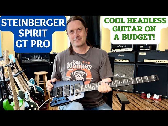 Steinberger Spirit GT Pro - Demo and Review - And A String Break!!! class=