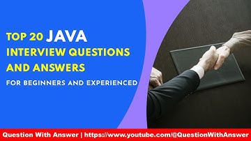 top 20 Java interview questions and answers for beginners and experienced #interviewquestions