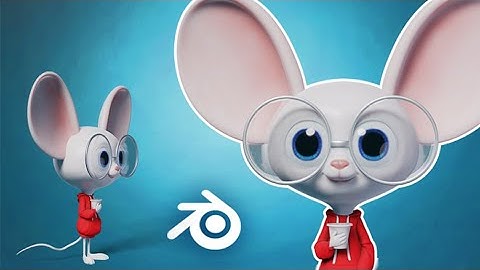 【$19】Absolute beginners 3D character in Blender course