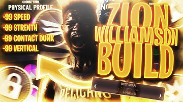 NBA2K21 THE OFFICIAL BEST SLASHER BUILD | ZION WILLIAMSON BUILD | THE BEST SLASHING FOUR BUILD IN 2K