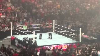 WWE RAW LIVE - SHANE McMAHON CONFRONTS UNDERTAKER