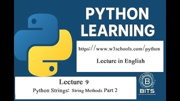 Python Learning in English | W3Schools.com Python Full Course | Programming Class in English 