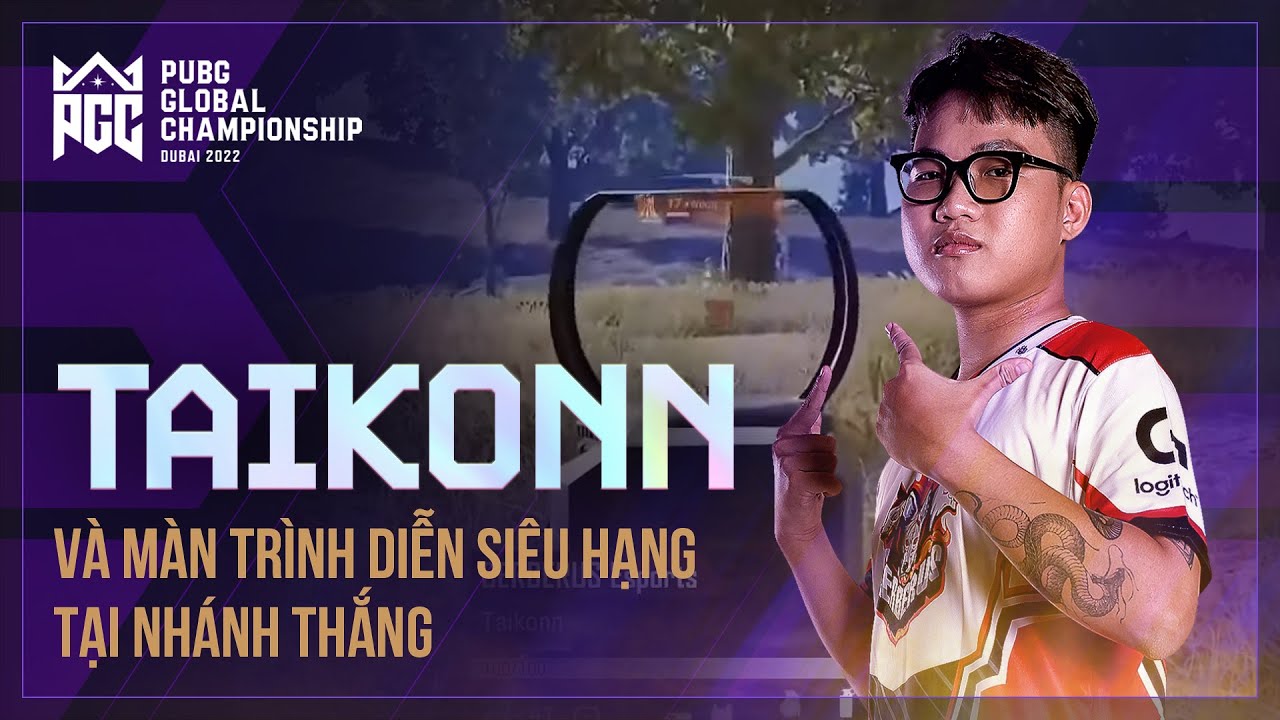 🏆 Màn trình diễn siêu hạng của Taikonn tại Nhánh Thắng – 18 kills sau 5 trận, dẫn đầu bảng MVP PGC